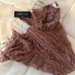 White Fox Boutique Corset Top